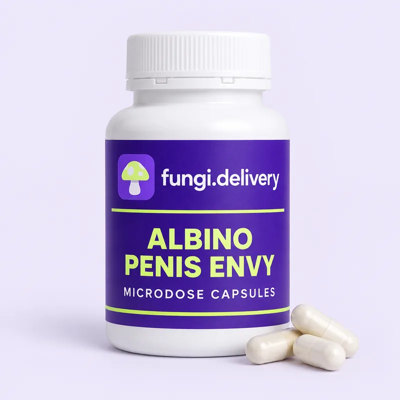 Albino Penis Envy Capsules packaging