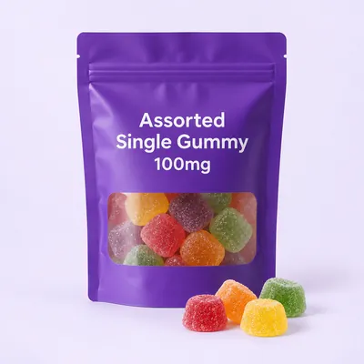 Assorted Single Gummy 100mg