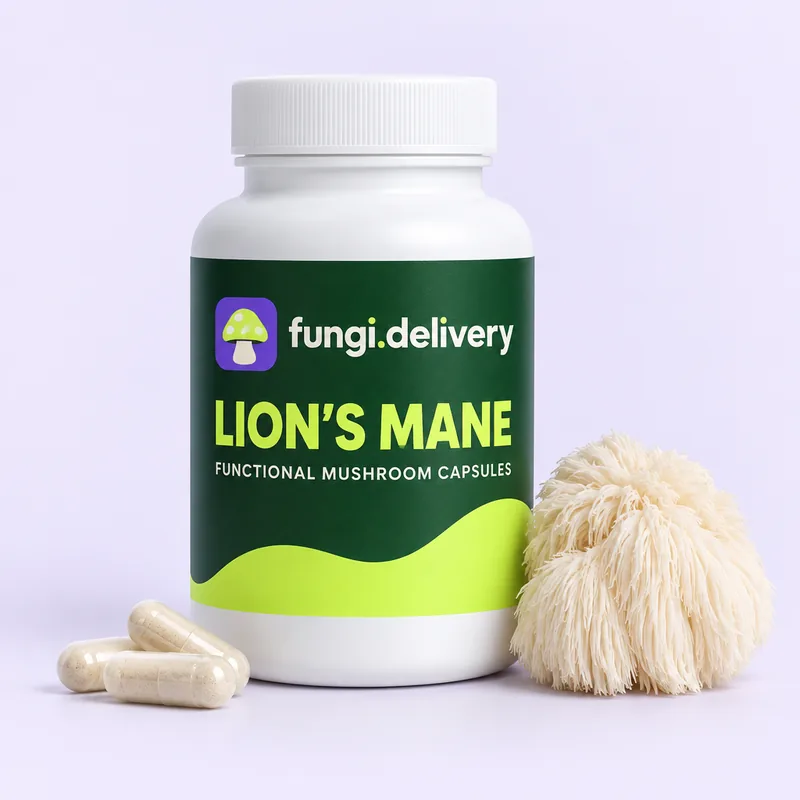 Lion's Mane Capsules packaging
