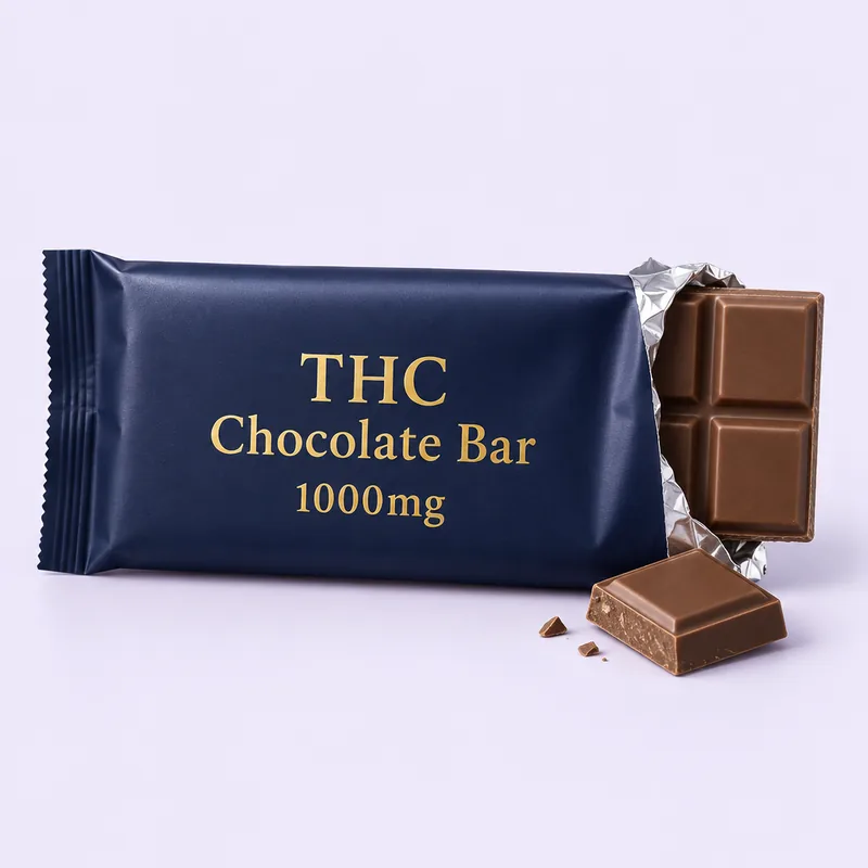 THC Chocolate Bar 1000mg packaging