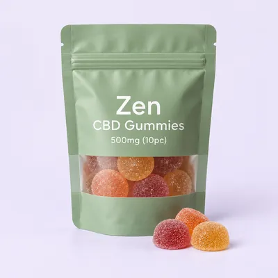 Zen CBD Gummies 500mg (10pc)